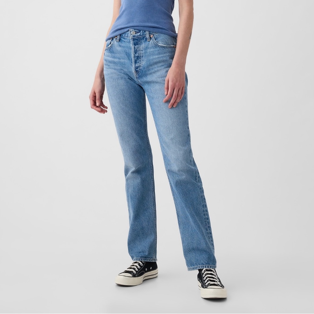 GAP 90s Straight High Waisted Jeans